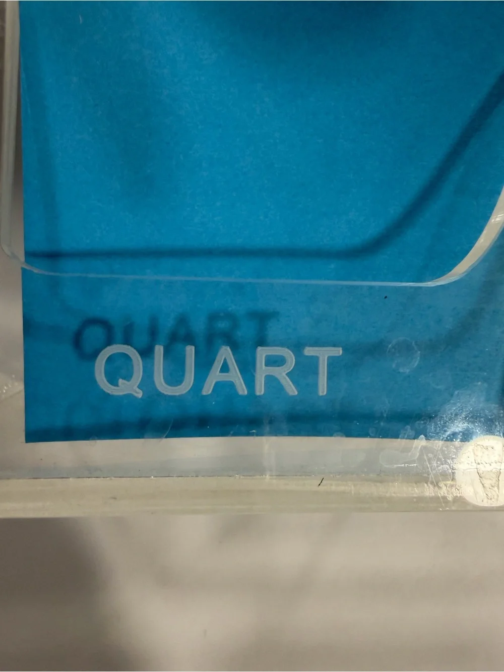 Clear Acrylic 4-Compartment Organizer for ziplock bags